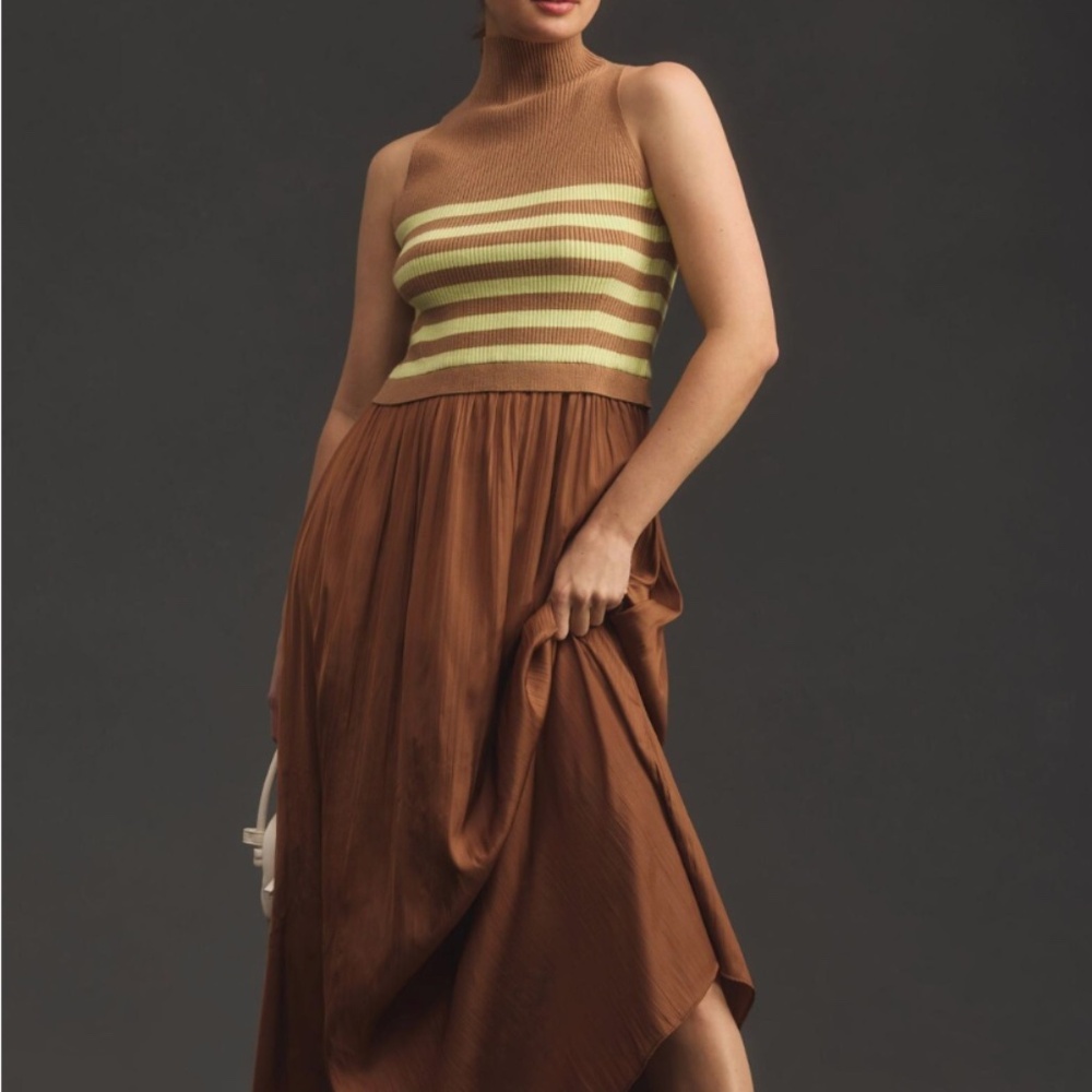 Thea Twofer Sleevless Sweater Dress